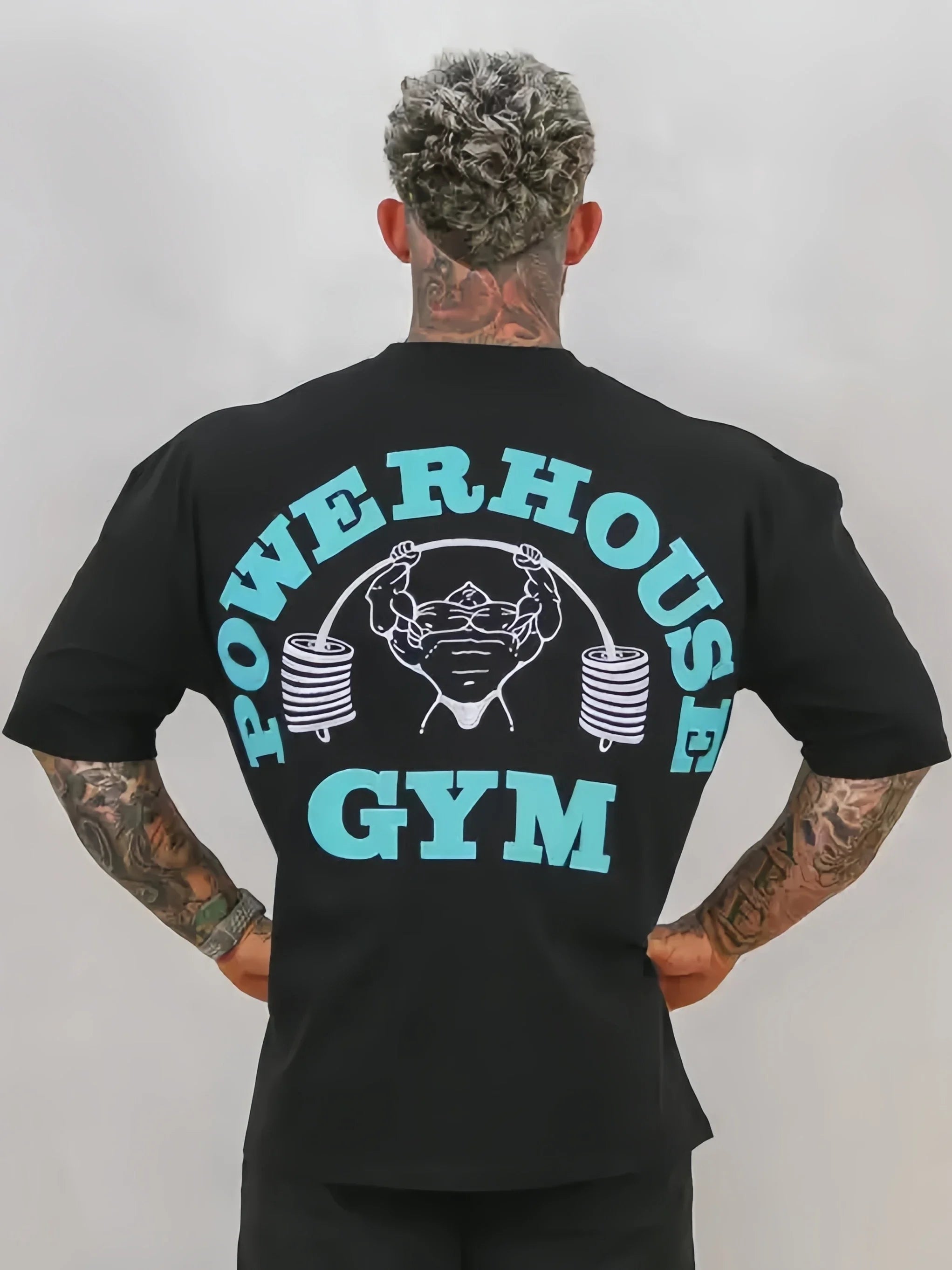 Men's Breathable Cotton Gym T-Shirt