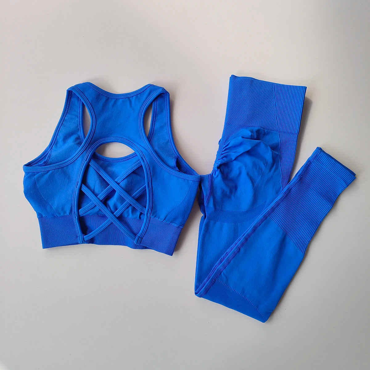 Women's Seamless Yoga Set — Sports Bra & Leggings