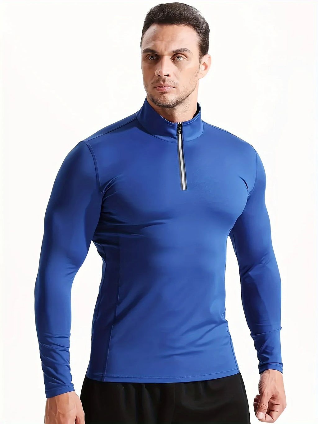 Men's Moisture-Wicking Long Sleeve Sports Sweatshirt