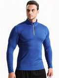 Men's Moisture-Wicking Long Sleeve Sports Sweatshirt