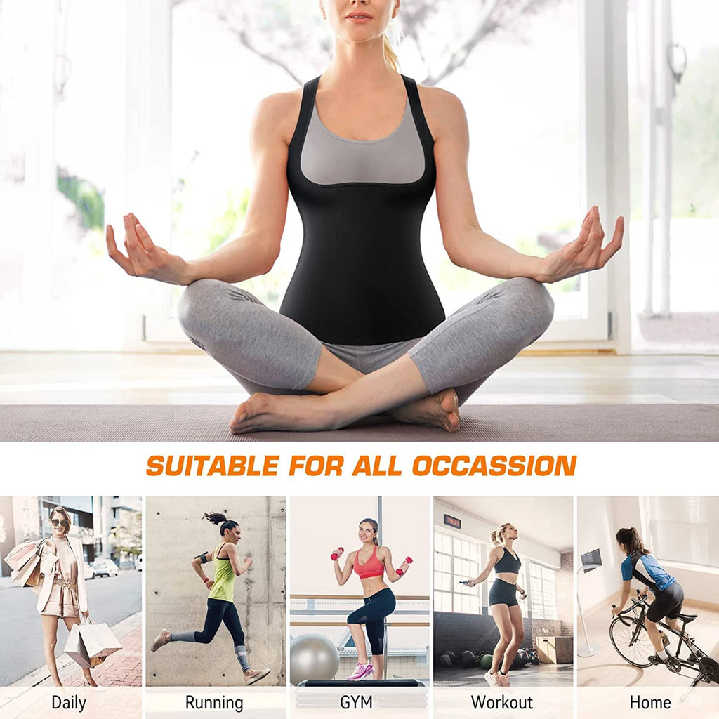 Women's Sauna Sweat Vest Shapewear