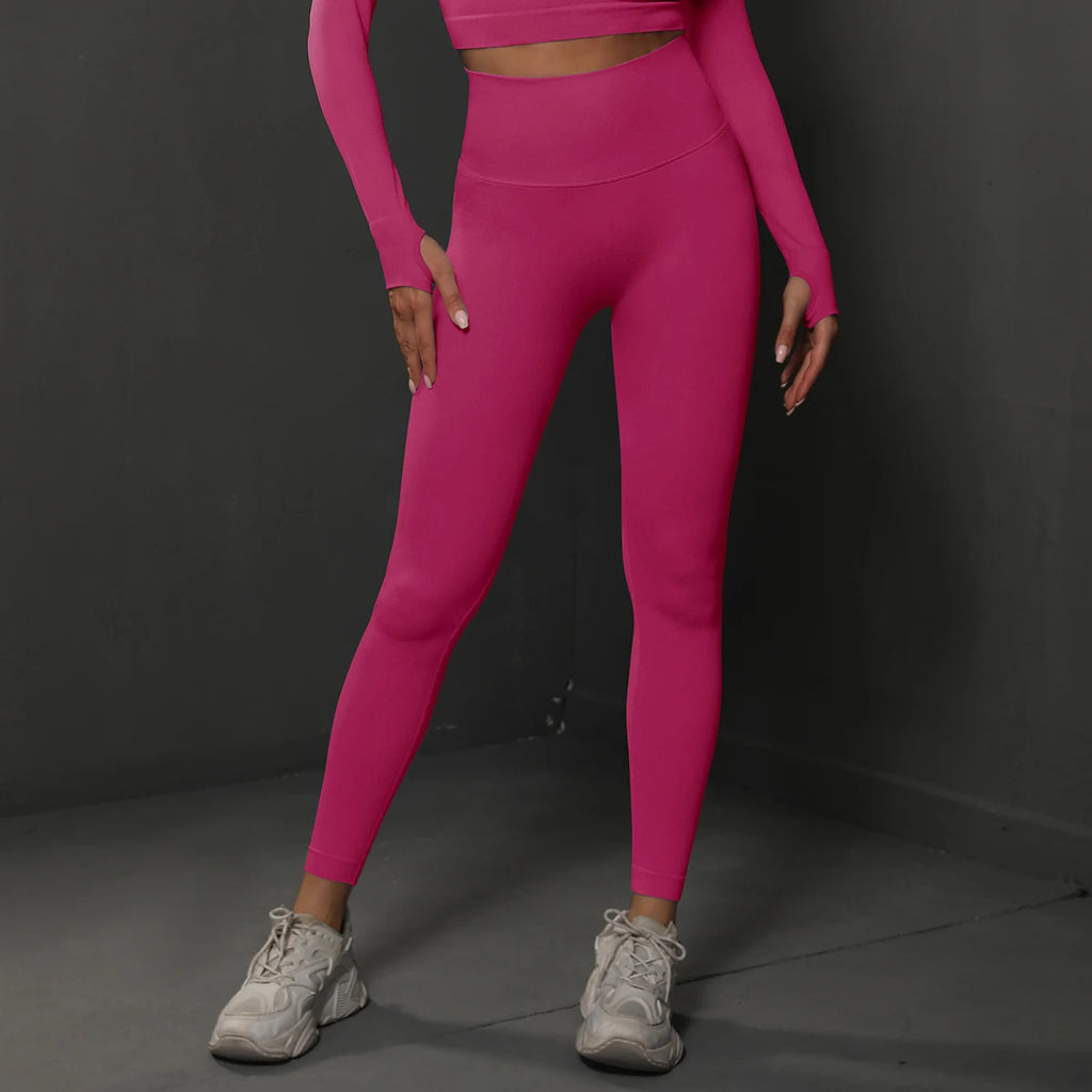 Women's Seamless Booty-Lifting Gym Leggings