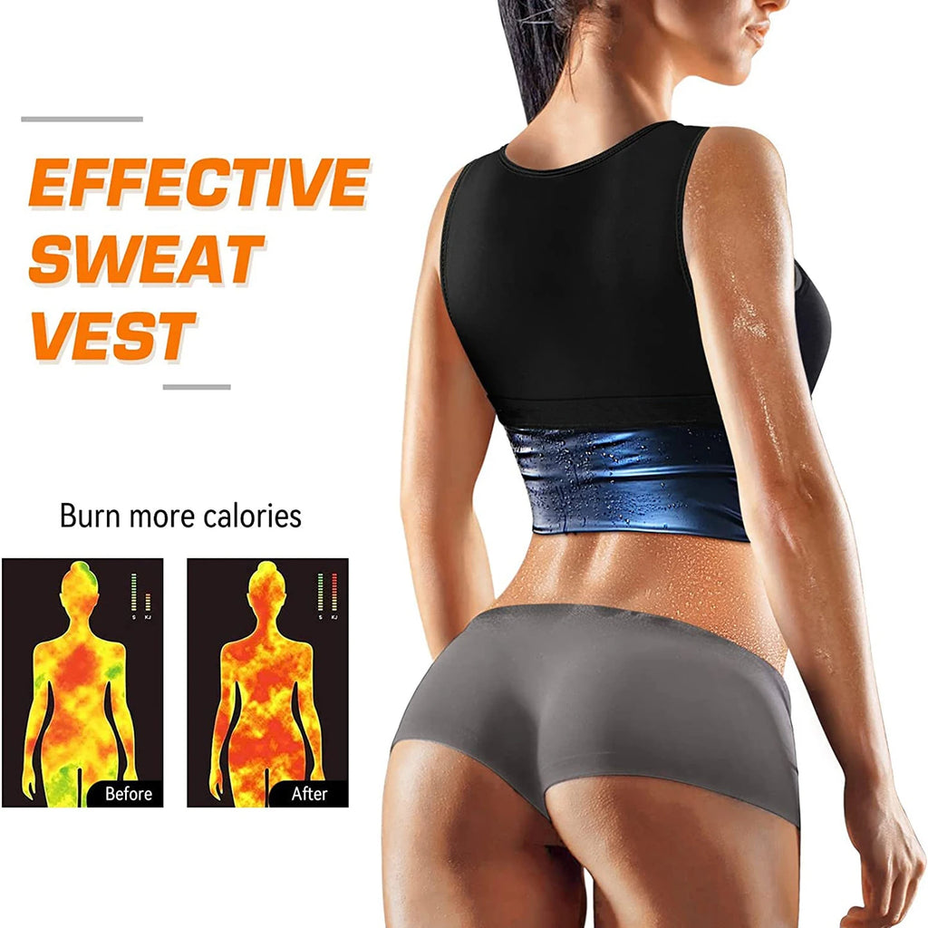 Women's Sauna Sweat Vest Shapewear