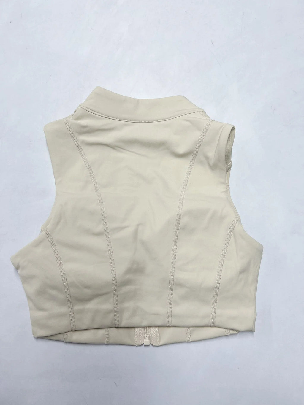 Zipper Sports Underwear Removable Chest Pad Gathering Breathable I-shaped Vest Fitness Running Outside Yoga Bra Gym Leggings