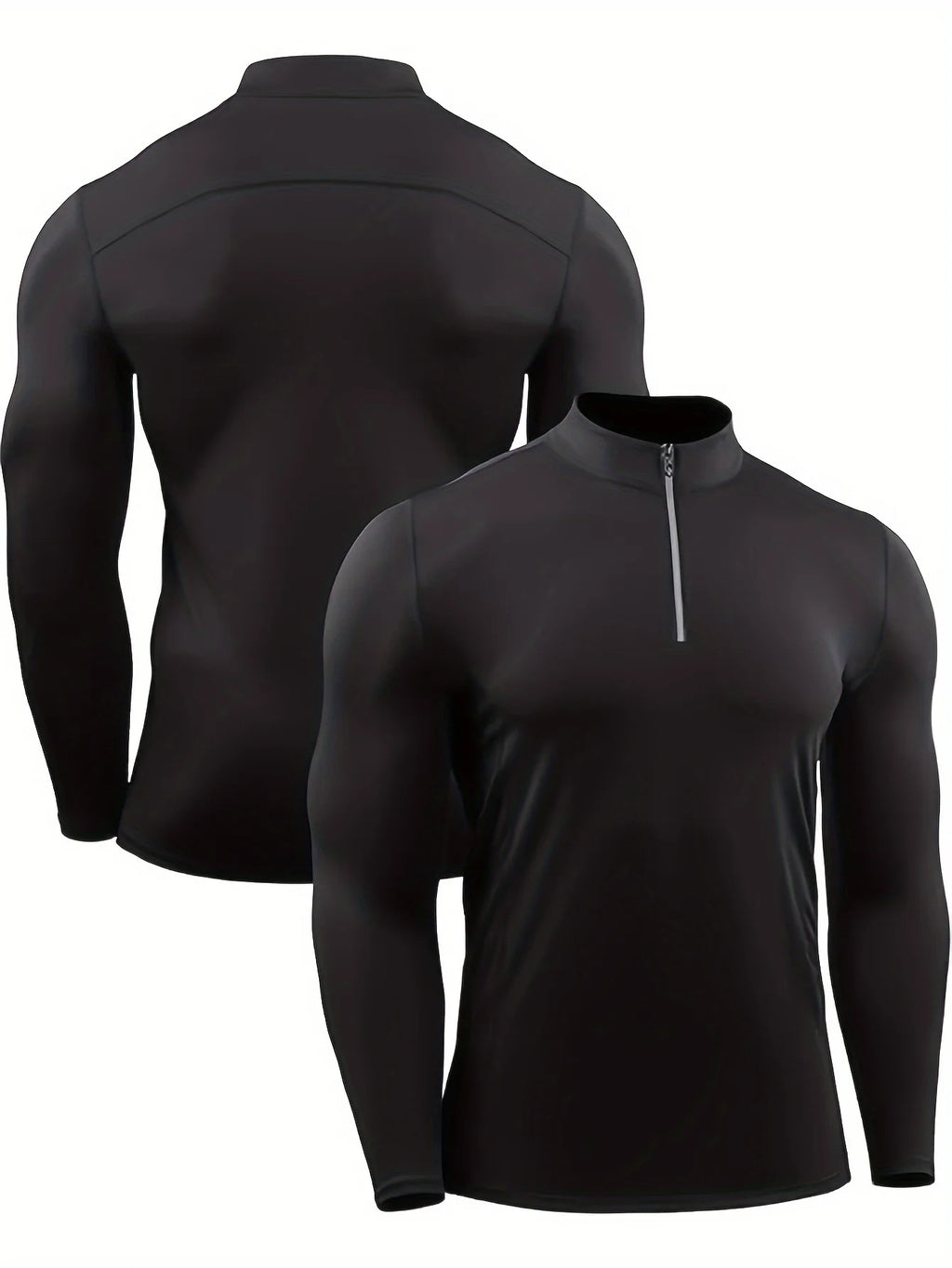 Men's Moisture-Wicking Long Sleeve Sports Sweatshirt
