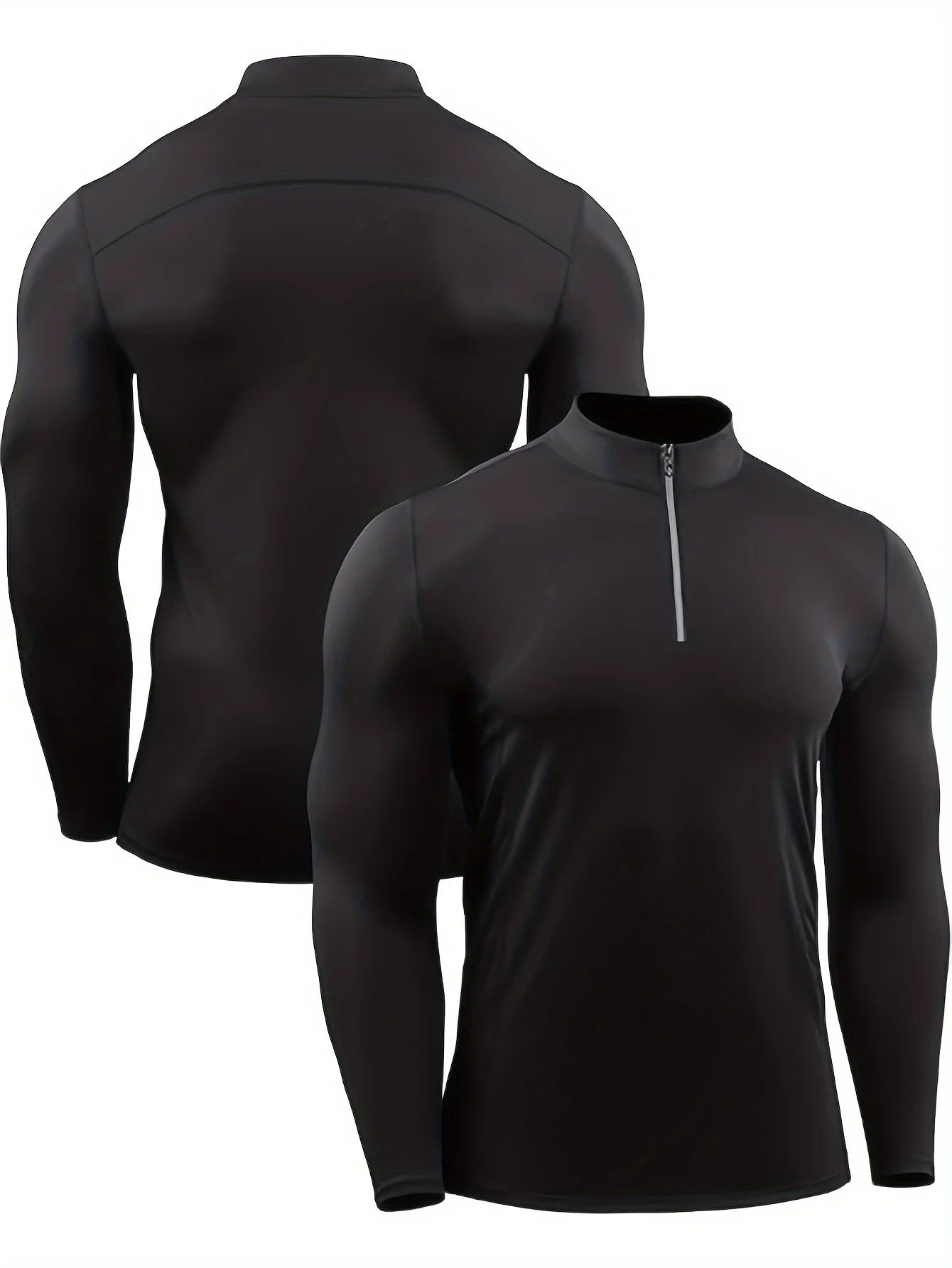 Men's Moisture-Wicking Long Sleeve Sports Sweatshirt