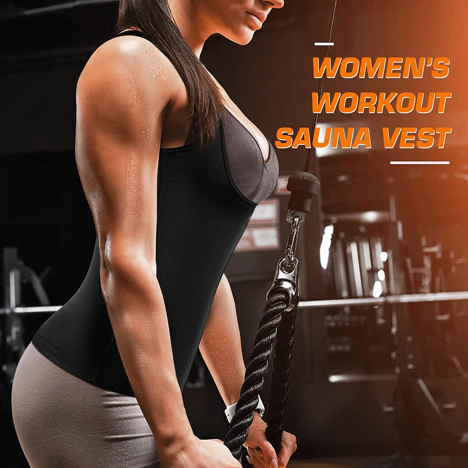 Women's Sauna Sweat Vest Shapewear
