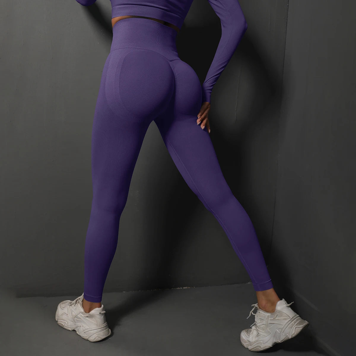 Women's Seamless Booty-Lifting Gym Leggings